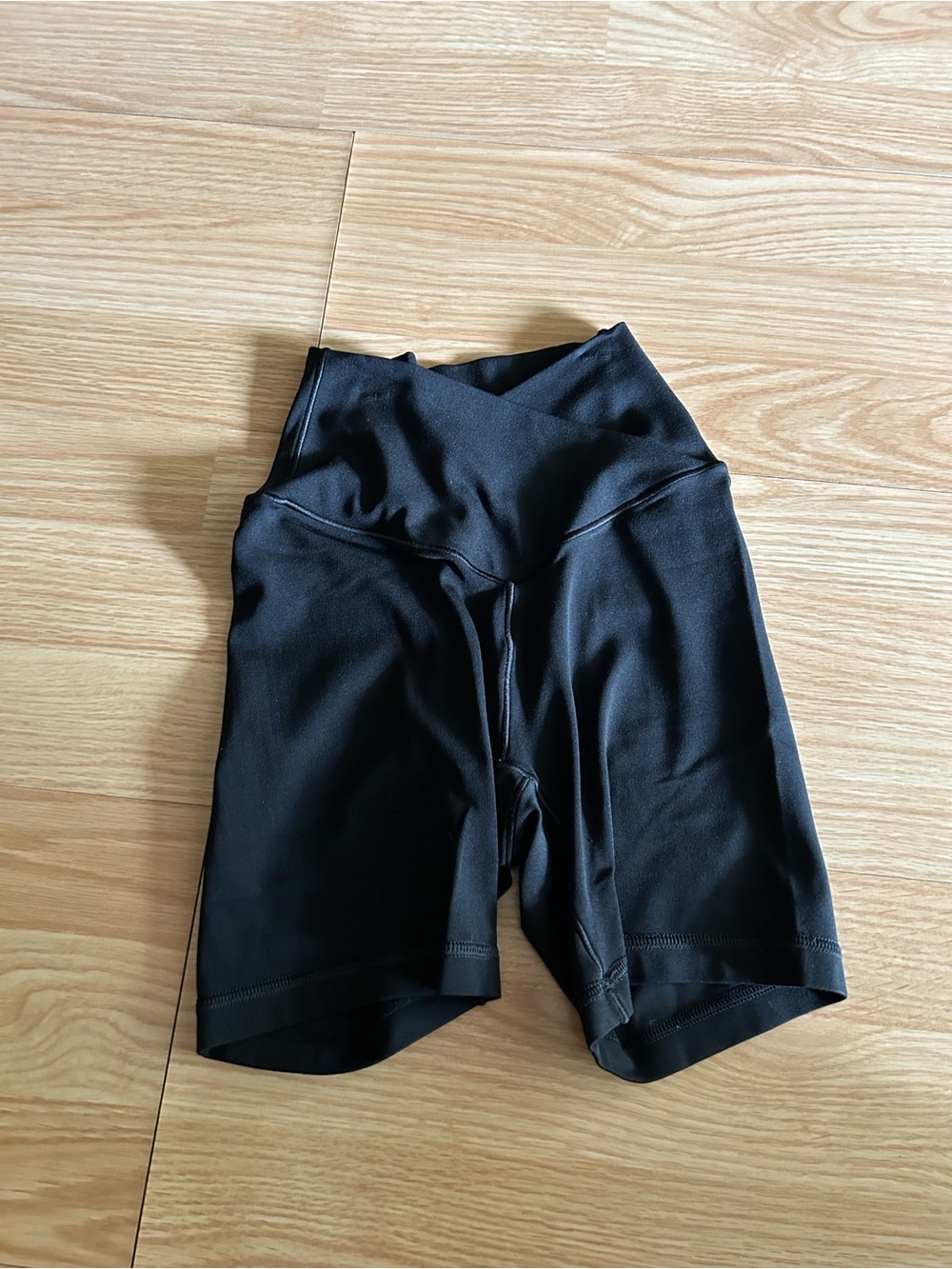 Aerie Offline Black Real Me Bike Short 5” XS